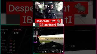 Shameful desperate driving from IBlackBoltI #majsport #disgrace #USA #Rammer  #Rat #GT7 #PS5