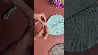 Macrame Leaf Wall Hanging | DIY Home Decor