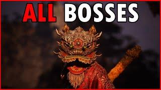 Black Myth Wukong - ALL BOSSES LOCATIONS in ALL CHAPTERS