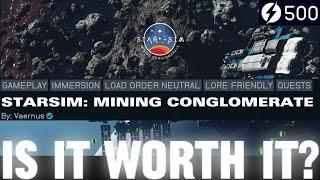 “StarSim: Mining Conglomerate” - Starfield Mod Review | Starfield