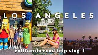 LA VLOG | Flying to LA, 4 days in LA, Raising Canes, Hollywood & Universal | CALIFORNIA ROAD TRIP 1