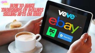 How to Make Money Selling NFTs on eBay! VeVe Hro ETH Polygon NFTs + Best Hro Card Shipping Practices