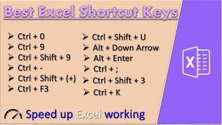 Best Excel Shortcut Keys | Advanced Excel Shortcut Keys in Hindi
