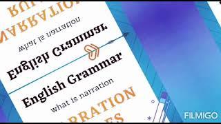 NARRATION EXPLAINED BY MAMTA KAUSHIK