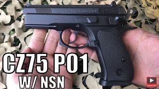 CZ CZ75 Compact P01 NSN Decocker Safety 9mm Pistol Overview - New World Ordnance