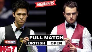 Thepchaiya Un-Nooh vs Alexander Ursenbacher Full Match Highlights - British Open Snooker 2024