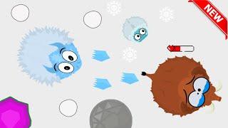 MOPE.IO SNOW ANIMAL CHALLENGE /CHIPMUNK TO BD? / YETI'S AND ICE MONSTER TROLLING MAMMOTH IN MOPE!