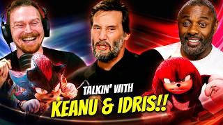 We Got KEANU & IDRIS!! Sonic 3 Interview with Coy Jandreau!