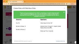 Matchbox Video for Google Slides