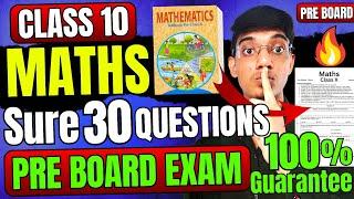 Maths Preboard KHATAM in 1 Video Class 10