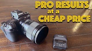 Pro results on a BUDGET for Youtube | Nikon Z6 | Viltrox | Tascam | Review