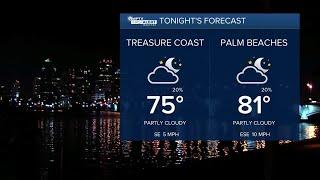 WPTV First Alert Weather Forecast for Evening of Wednesday, July 31, 2024