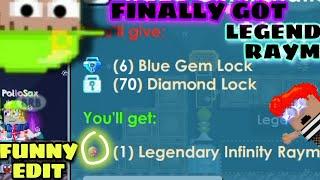 Getting Legendary Rayman  Growtopia Private Server| CreativePS 