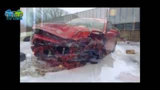 Car Crashes Compilation   Crazy Russian driver   Crashes Compilation #96
