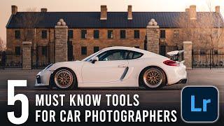 5 NEW LIGHTROOM Tools Every Car Photographer NEEDS TO KNOW!