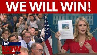 FULL: Karoline Leavitt on blocked Trump tariffs, next DOGE leader, MAHA