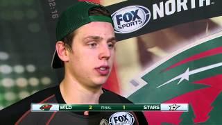 Wild defenseman Mike Reilly on his first NHL game