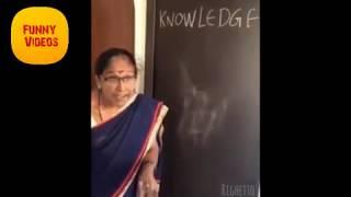 Try Not To Laugh - Funny Teacher Spelling