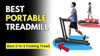 The Best Portable Treadmill (2025) | Best Under-Desk Treadmill (2-in-1 Folding)