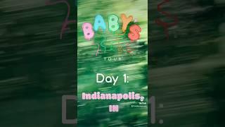 Baby’s First Tour Vlog - Day 1 (Indianapolis, IN) #music #original #tour #funny #indiana