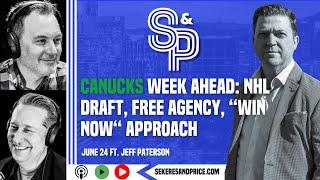 Jeff Paterson on the #Canucks going for it in free agency with a "win now" approach