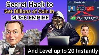 Musk Empire Secret Hack to get Billions coins as a Beginner - Increase Profit Per hour #muskempire