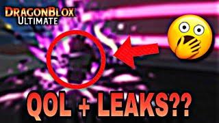 NEW UPDATE LEAKS + QOL UPDATE | Dragon Blox Ultimate