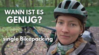 Bikepacking durchs Rheintal, allein unterwegs