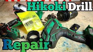 Repairing Hikoki DV 18 DGL cordless Drill with a stripped out gear.