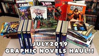 Graphic Novel, Omnibus, Hard Covers, Manga, TPBs and Comic Book Haul July 2019!