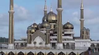 Azan from Masjid Kristal / Crystal Mosque in Kuala Terengganu, Malaysia (1)