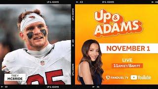 Up & Adams Show with Kay Adams! Trey McBride | November 1, 2024