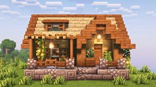 The Perfect Starter House to Start Your Minecraft World I Easy Tutorial