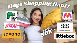 Huge Shopping Haul | Newme, Myntra, Savana and many more