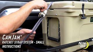 Instructions: CamJam Ratchet Strap System – Small