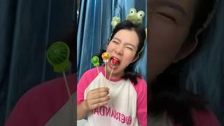 Candy Super sour#candy #mukbangHappy family show, Lovely family play game a#shotrs #652#