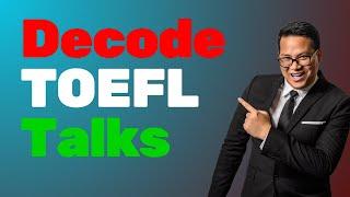 Master TOEFL Lectures │ Decode Conversations Like a Pro