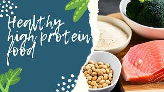Healthy High Protein Recipes