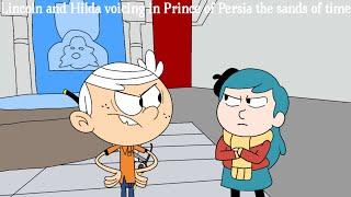 Lincoln Loud and Hilda voicing in Prince of Persia the sands of time.