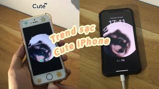 Hướng Dẫn làm Màn Hình Sạc cute Trên iphone | màn hình sạc racoon