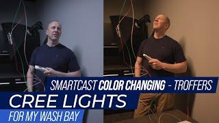 Cree Color Changing Troffer Lights: Discovering Lights for My New Washbay