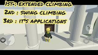 How to Climb in Human Fall Flat Android/IOS ( Extended & swing climbing ) #humanfallflat