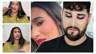 MUA's TikTok live Stream Goes Horribly Wrong! | Client HATES her Makeup Pro MUA reacts