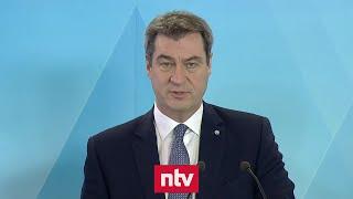 Söder erläutert Katastrophen-Plan für Bayern | ntv