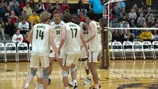 QU Hawks Volleyball vs Queens University Highlights