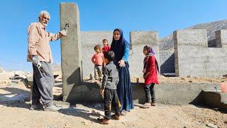 Sakineh is Waiting for Babak's Arrival: Installing Doors and Windows of the House