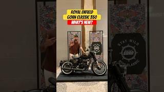 Royal Enfield Goan Classic 350 - What’s New? | BikeWale #shorts #goanclassic350