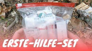 Erste-Hilfe-Set / Medipack für die Wildnis (Bushcraft/Survival/Wandern/Trekking) [Günstige Basics]