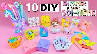 10 IDÉES DE BRICOLAGE EN PAPIER QUE VOUS ALLEZ ADORER - Fournitures scolaires, Jouets Fidget, autres