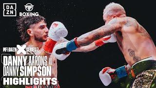 DANNY SIMPSON VS DANNY AARONS | FULL FIGHT